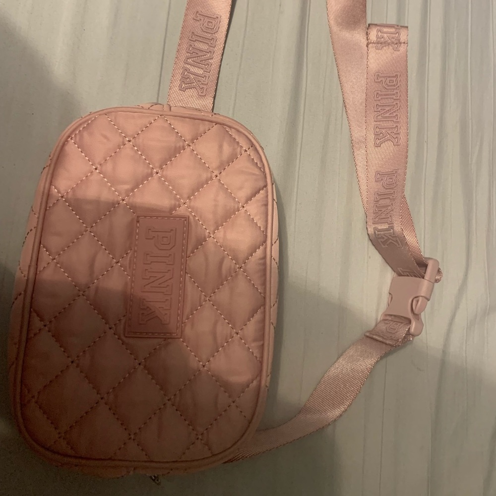 Pink fanny pack from Pink.